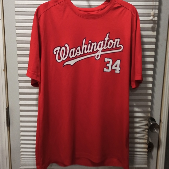 MLB Washington baseball Short sleeve tshirt. Size Large - Picture 2 of 10